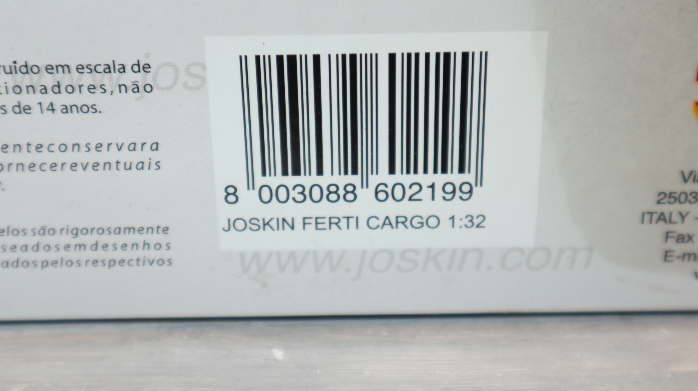 ROS 602199 in 1:32 Joskin Ferti-Cargo, NUR Aufbau ohne Chassis, NEU in OVP