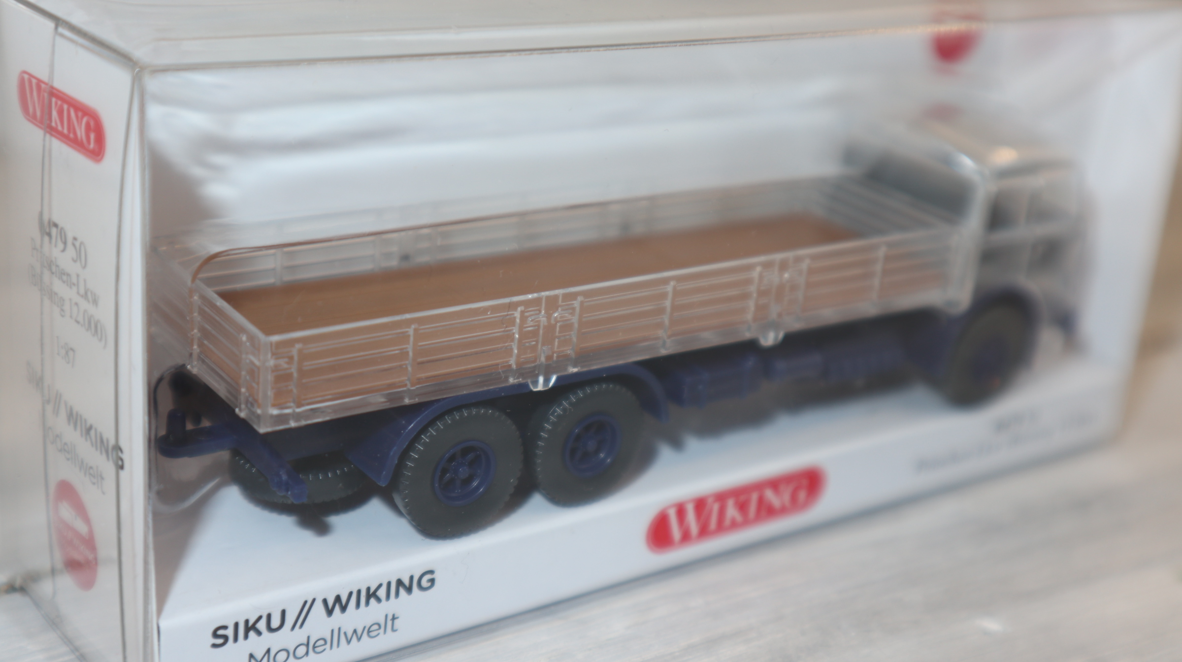 Wiking 047950 in 1:87 Büssing 12.000 durchsichtig, WIKING Modellwelt, Neu in OVP