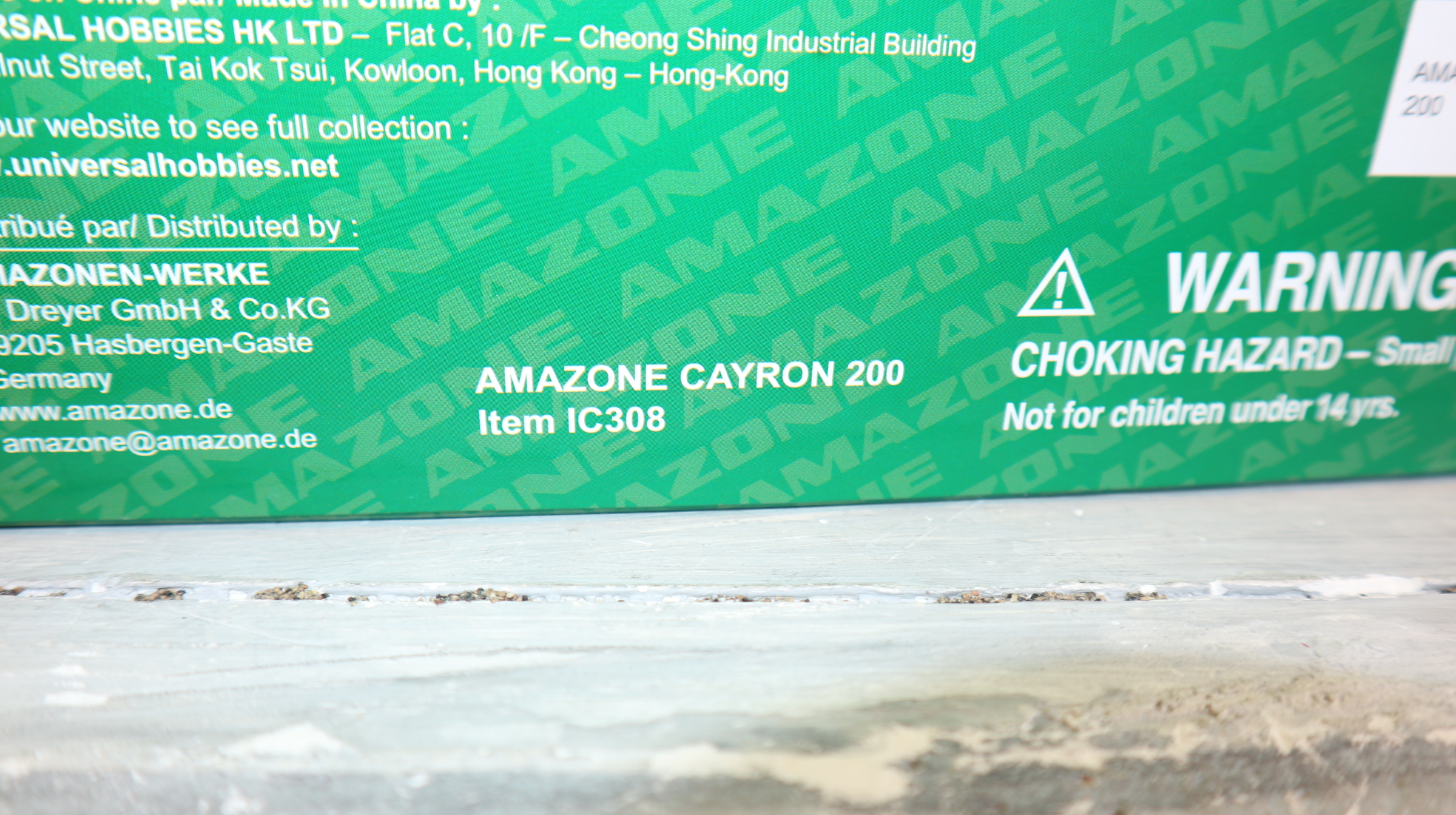 UH 4275 in 1:32, AMAZONE CAYRON 200, 6-Schar-Drehpflug,  Werbemodell, NEU in OVP