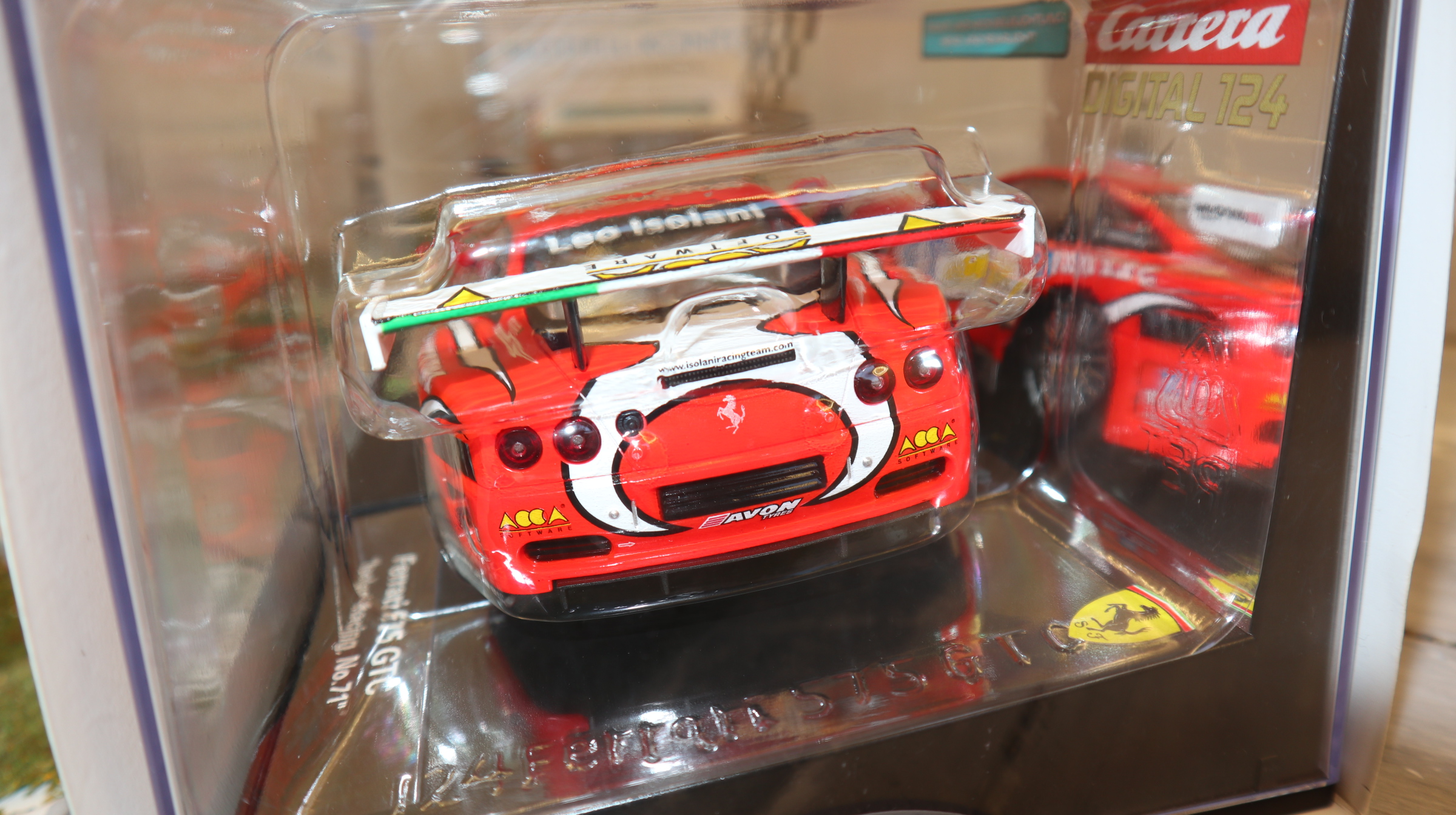 Carrera Digital 124 23940 in 1:24, Ferrari 575 GTC "Isolani Racing" No. 71, versiegelt, NEU in OVP