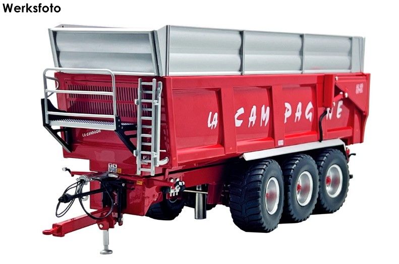 Replicagri 270 in 1:32, La Campagne 81-32 ROT, 3-Achs-Hinterkipper,  NEU in OVP
