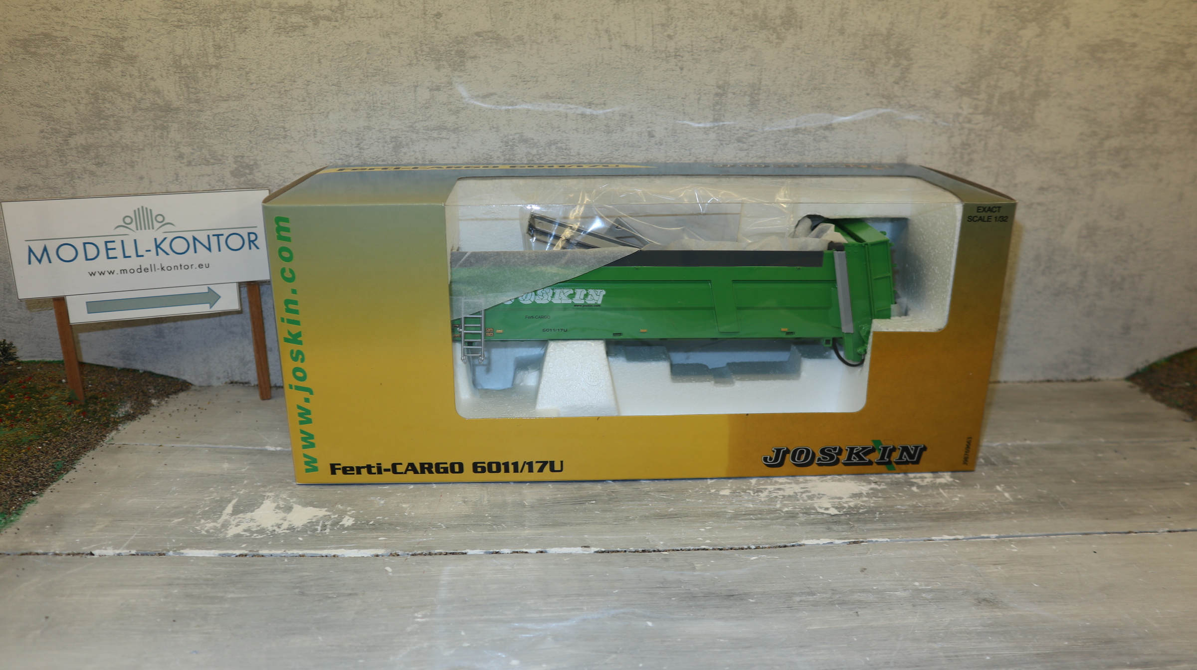 ROS 602199 in 1:32 Joskin Ferti-Cargo, NUR Aufbau ohne Chassis, NEU in OVP