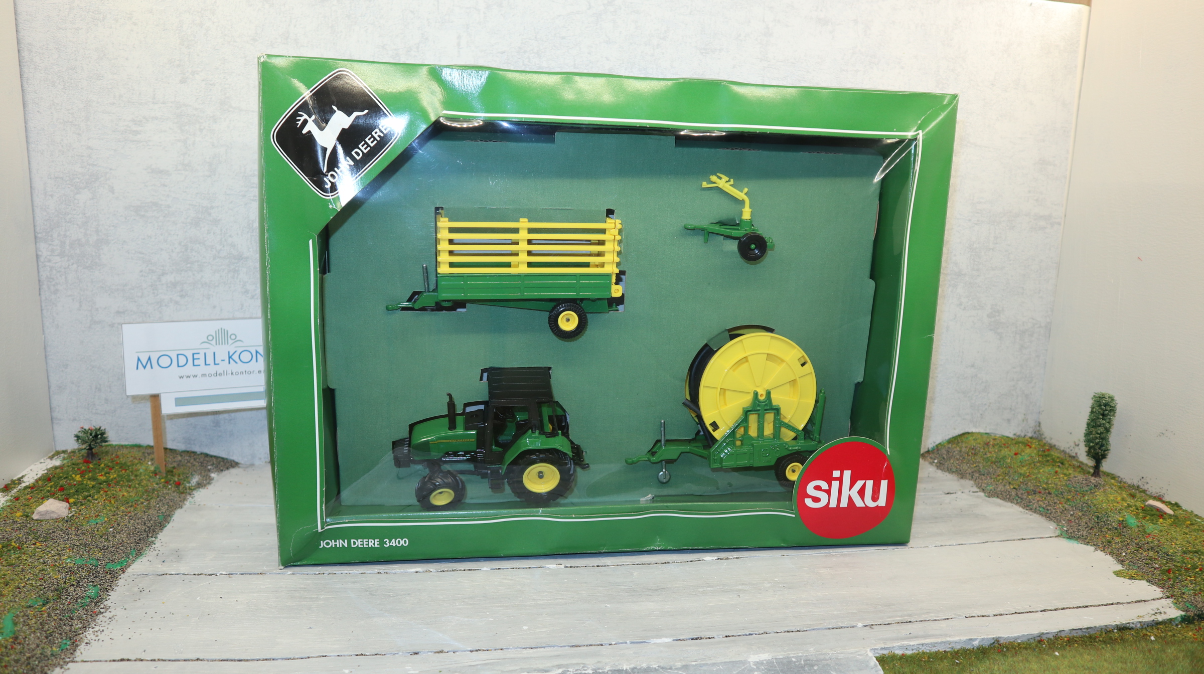 Siku Set 6351 in 1:32,  John-Deere Farben Sonderset , NEU in OVP