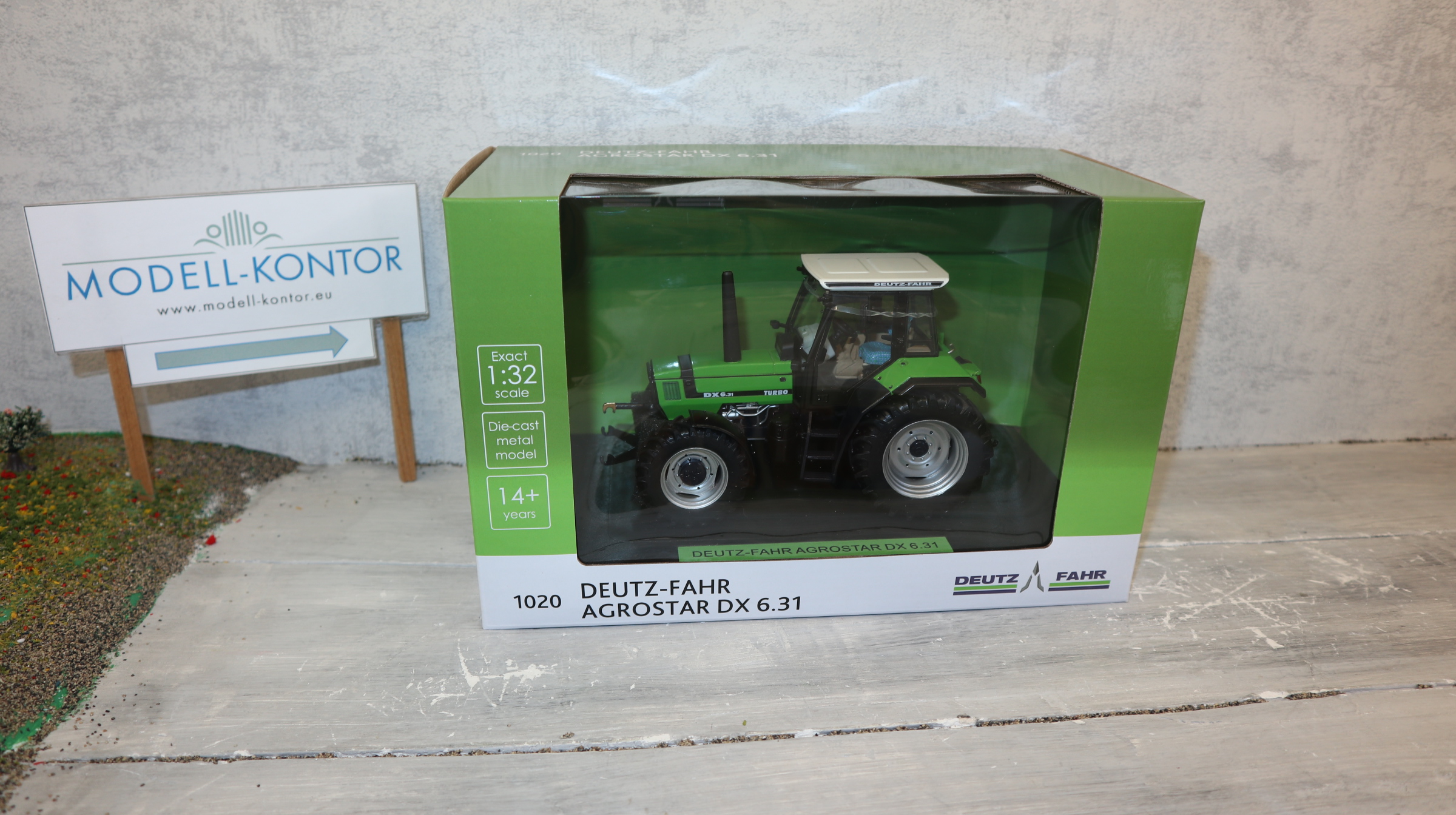 Weise Toys 1020 in 1:32, DEUTZ-FAHR Agrostar 6.31,  NEU in OVP
