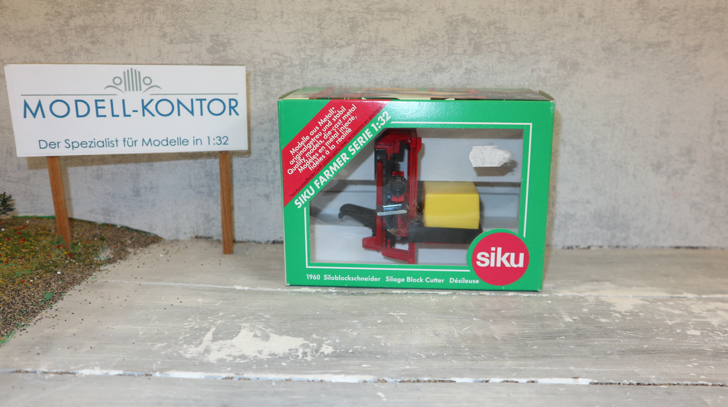 Siku 1960 in 1:32, Siloblockschneider NEU in OVP